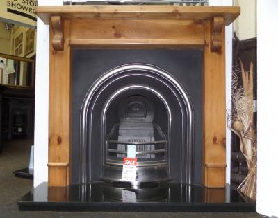 colonial  fireplace mantel