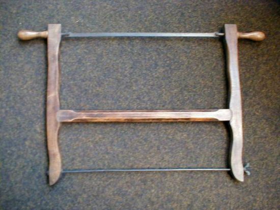 Antique Wood Bow Saw