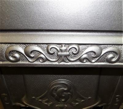 antique art nouveau tiled fireplace insert