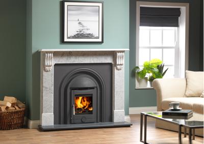 Royal Cast Iron Arched Insert Integrated With Eco Stove - room