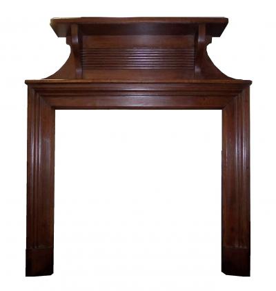 1940`s wood fire surround