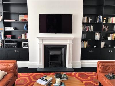 fitted surround mantel